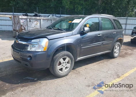2009 Chevrolet Equinox Ls из США, поврежденный, VIN 2CNDL13F196207186